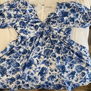 Abercrombie & Fitch Blue/White Floral Dress
